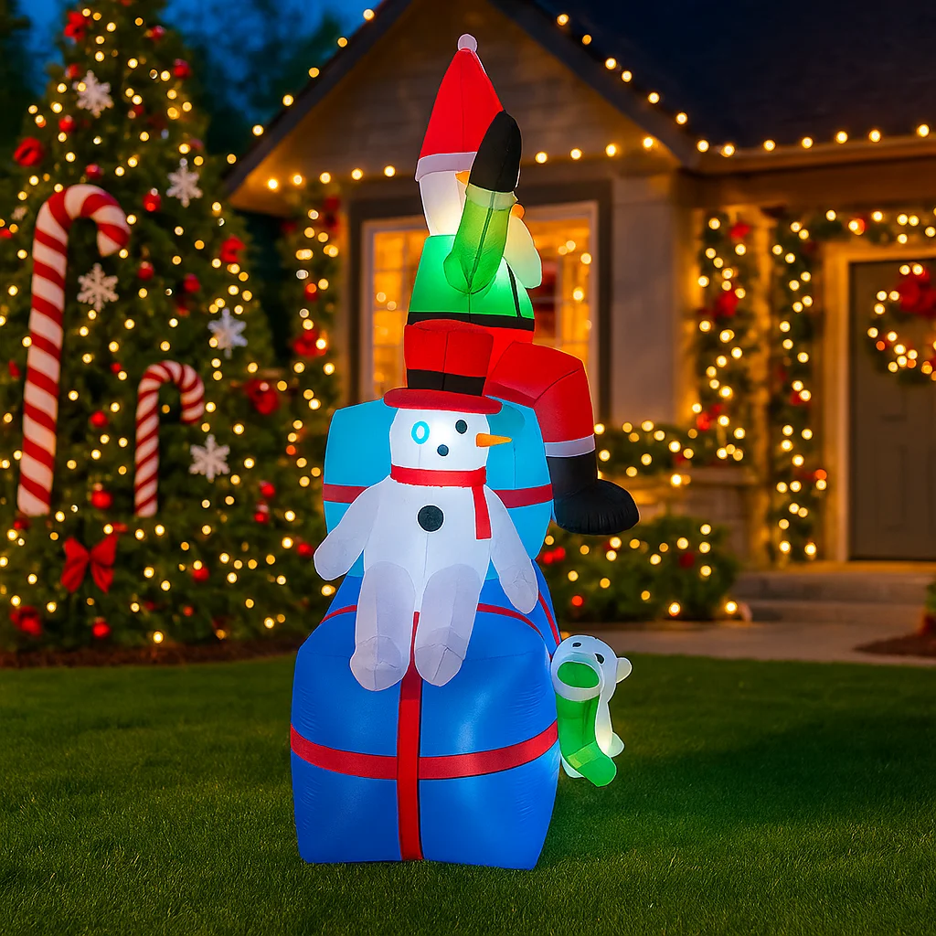 Santa'S Elves Holiday Lighting & Decor Llc - Décoration de Noël d'extérieur pour la