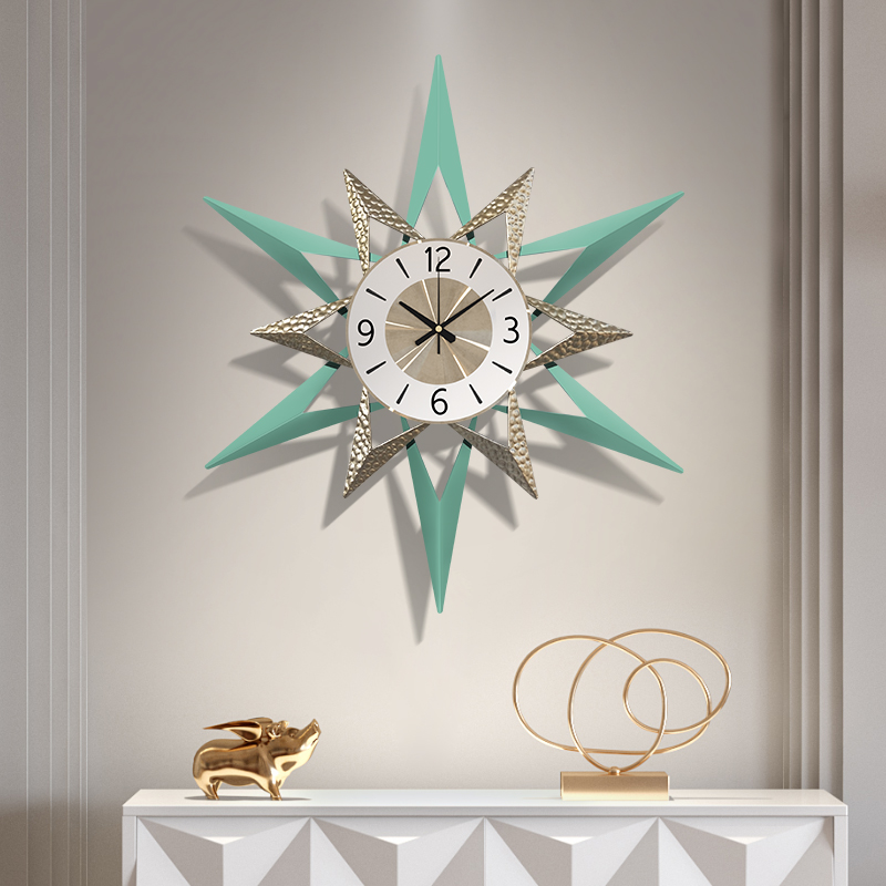 Lighting Home Decor Wall Clocks - Horloge murale de grande taille 80cm,