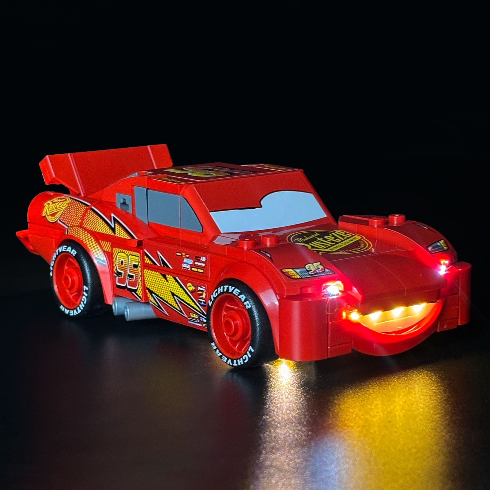Lighting Mcqueen Wall Decor - LYBMTWF Kit d'éclairage LED compatible avec