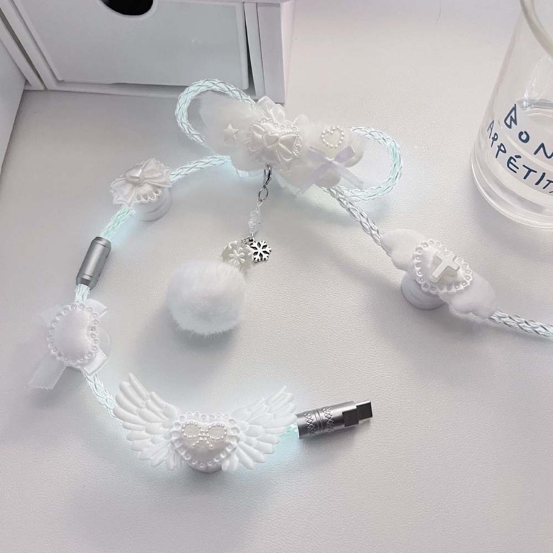 Decor Lighting Returns - Nouveau câble Avaitor 8K blanc, taillé