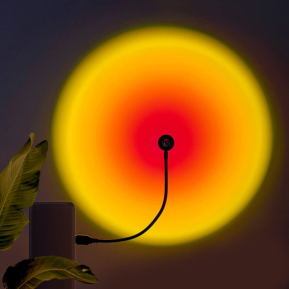 Sunset Lamp Projection - 1x USB coucher de soleil lampe