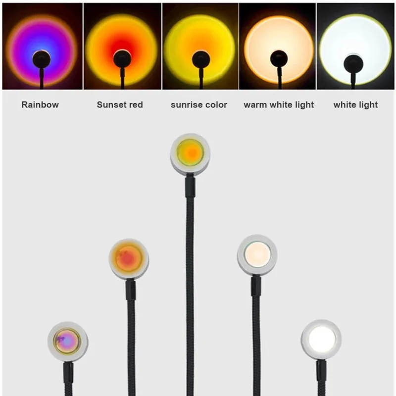 Sunset Lamp Projection - Lampe de Projection USB coucher de