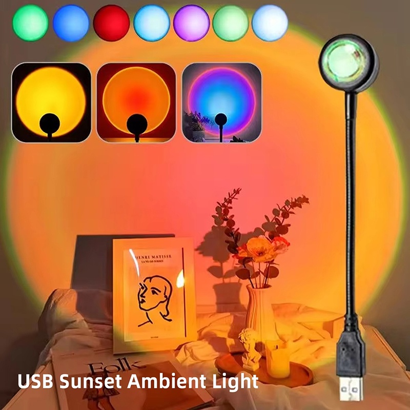 Sunset Lamp Projection - Lampe de Projection de coucher de