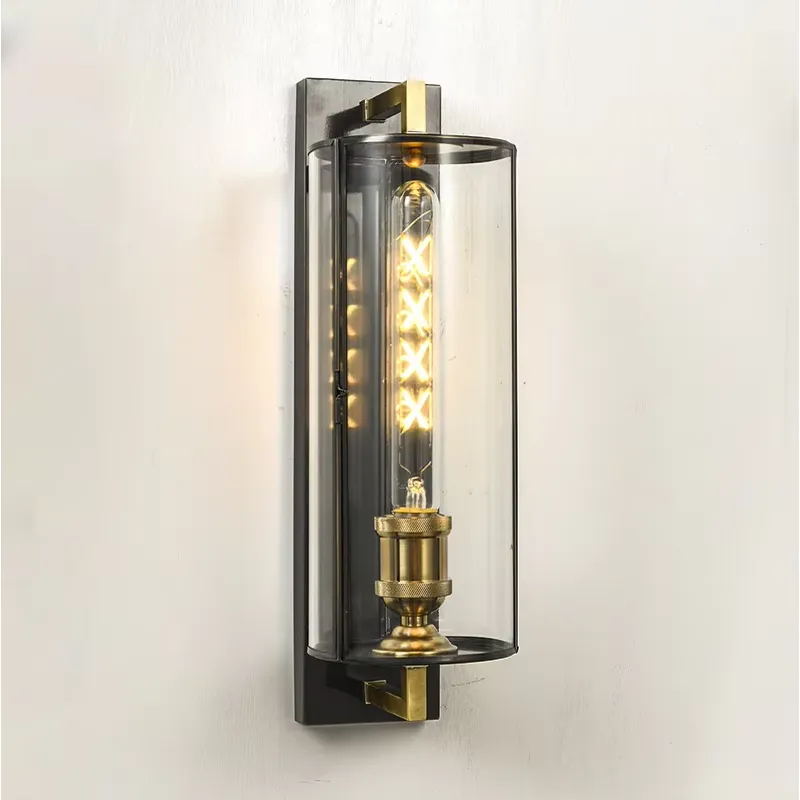 Decor Lighting Fixtures - Lampes suspendues LED cylindriques dorées modernes,