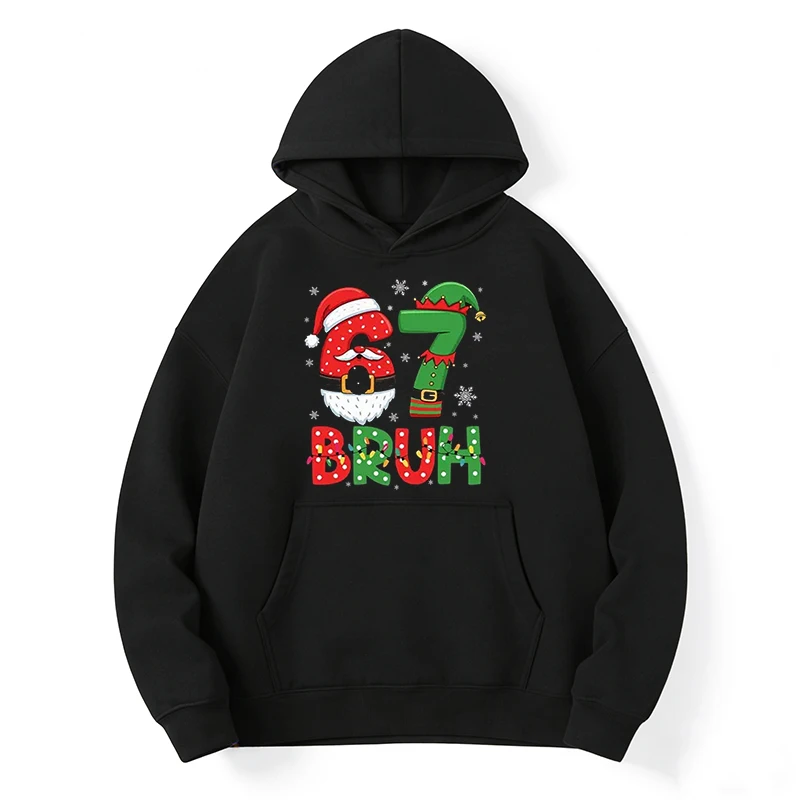Santa'S Elves Holiday Lighting & Decor Llc - Sweat à capuche de Noël 67
