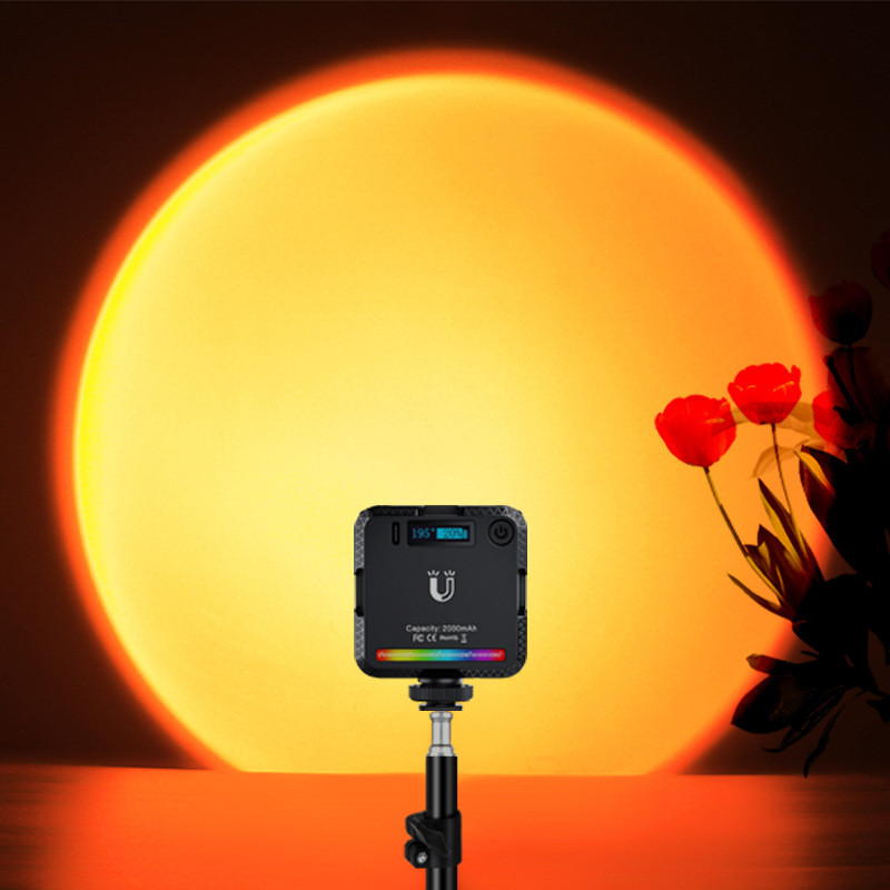 Sunset Lamp Projection - Lampe de coucher de soleil RGB,