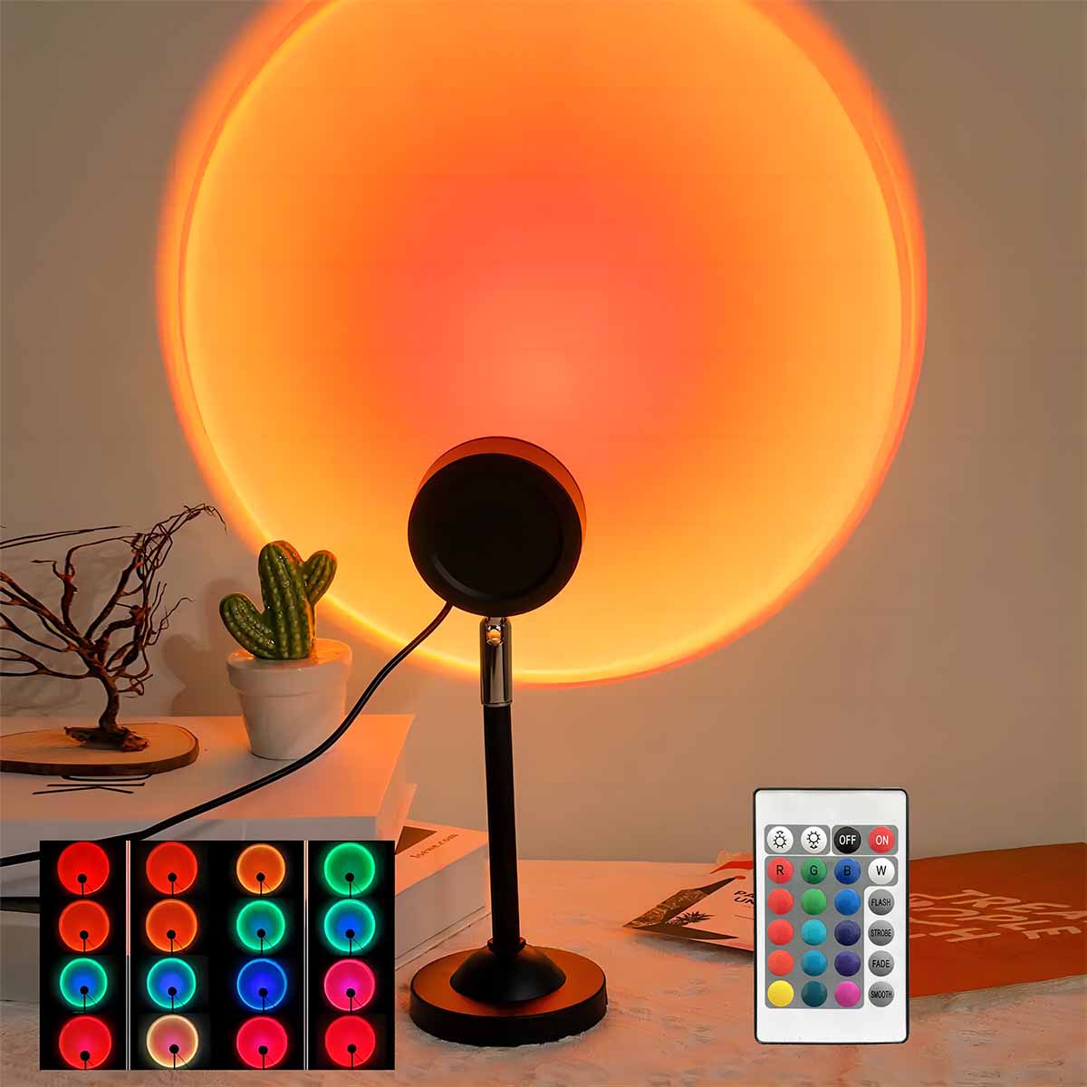 Sunset Lamp Projection - Lampe de projection coucher de soleil