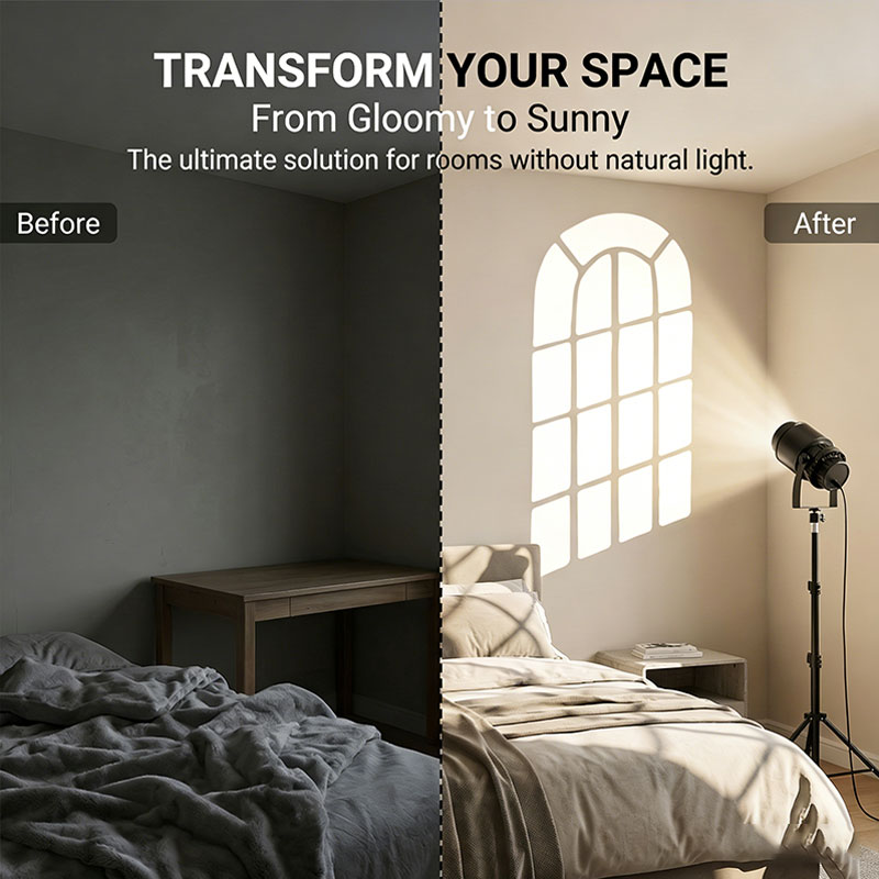 Sunset Lamp Projection - Lampe de projection virtuelle 15W effet