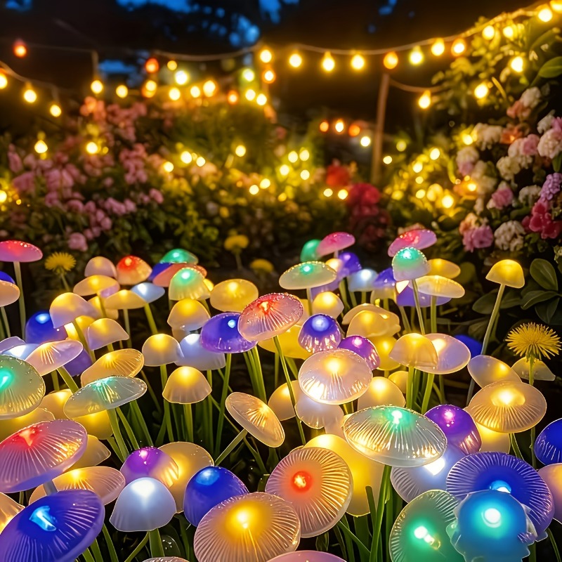 Outdoor Lighting Wedding Decor - 4 ensembles de lampes solaires de