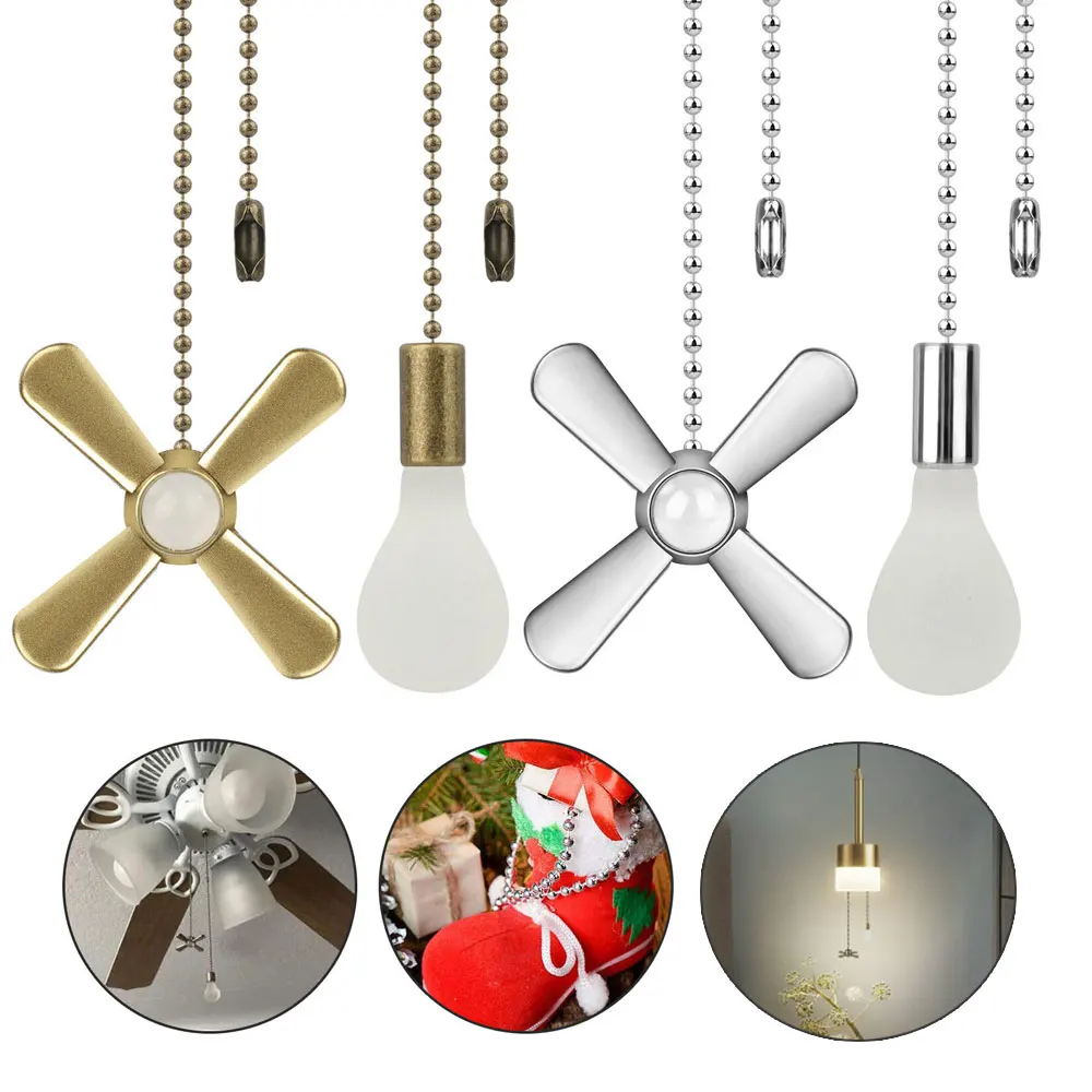 Decor Lighting Fixtures - JOBeaded Ball Fan Rib, Jofan Pulls
