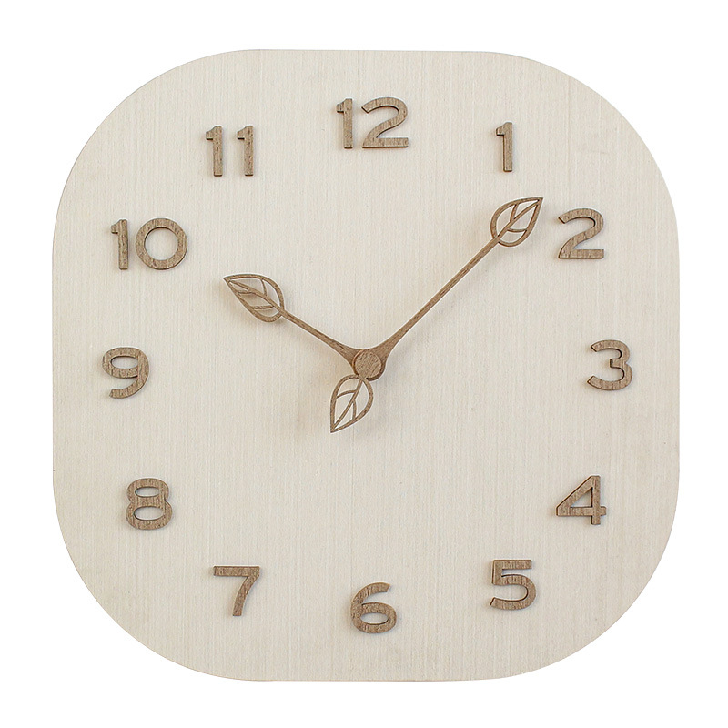 Lighting Home Decor Wall Clocks - Horloge murale de personnalité moderne, lumière