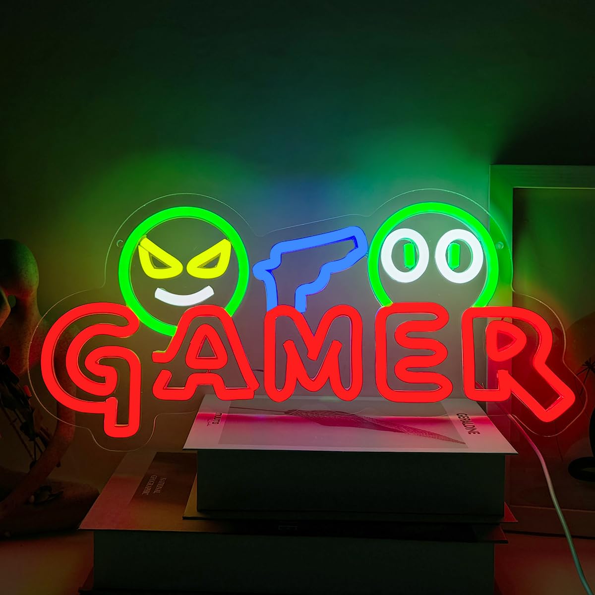 Enseigne néon LED Gamer, Lampe - Lighting Decor For Wedding avis et prix