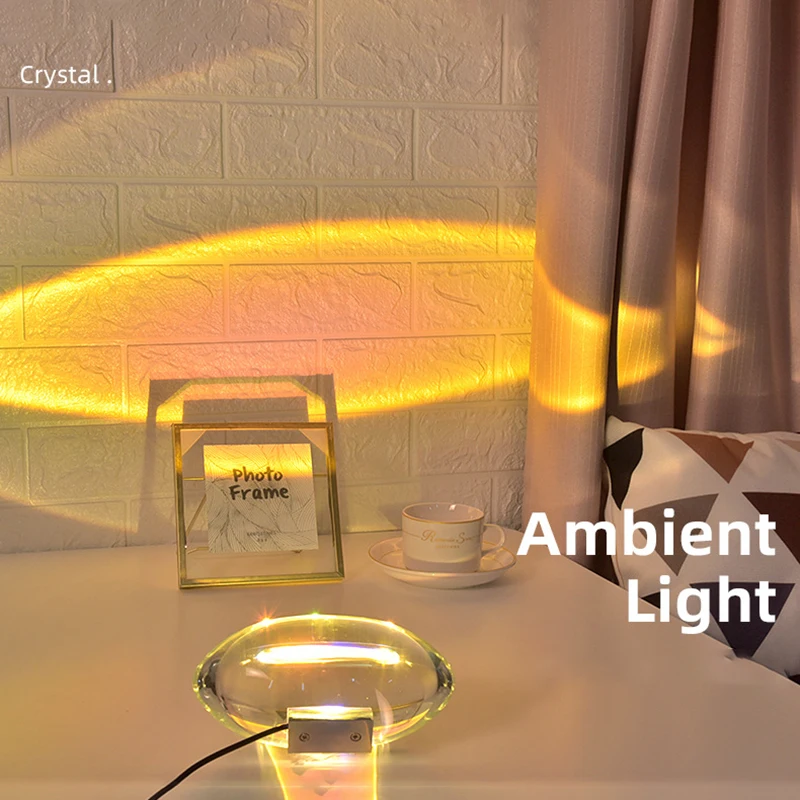 Lampe de chevet en cristal Eye - Sunset Lamp Projection avis et prix