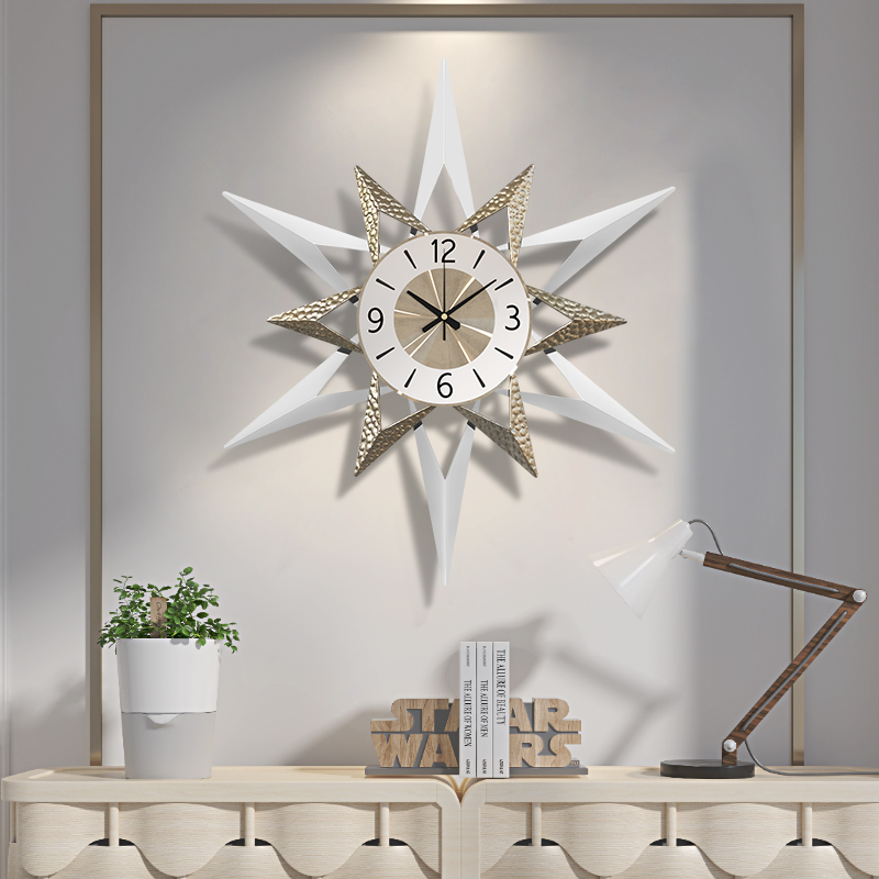 Horloge murale de grande taill - Lighting Home Decor Wall Clocks avis et prix
