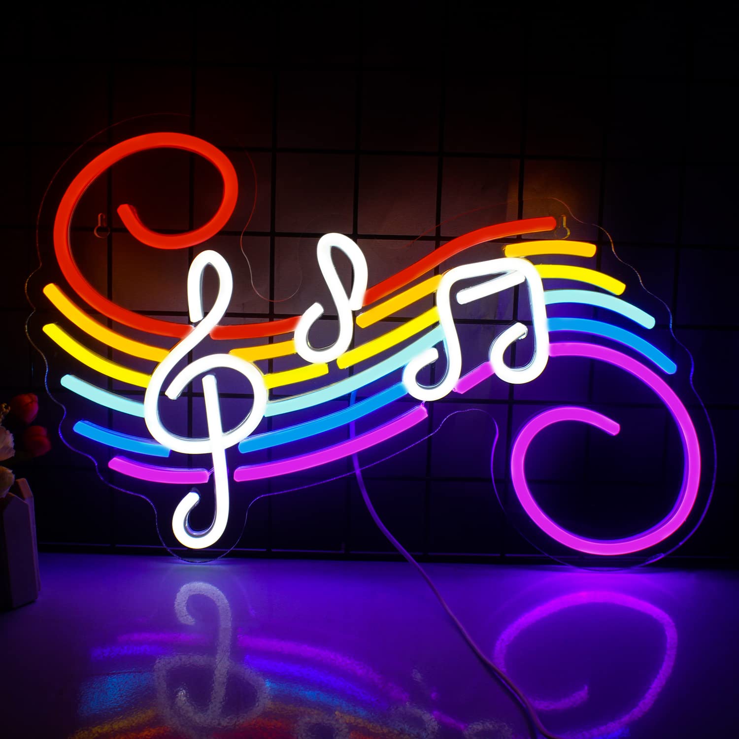 Enseigne néon notes de musique - Lighting Decor For Wedding avis et prix