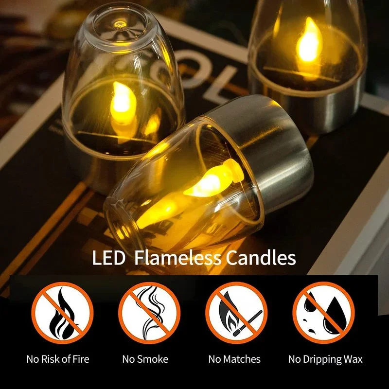 Bougies sans flamme à énergie  - Outdoor Lighting Wedding Decor avis et prix
