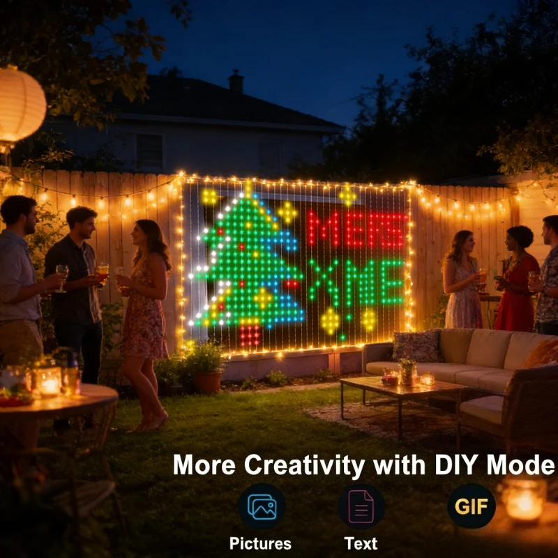 Rideaux lumineux intelligents  - Lighting Decor For Wedding avis et prix