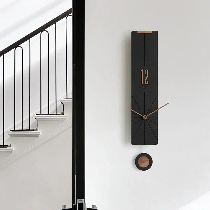 Horloges de luxe légères nordi - Lighting Home Decor Wall Clocks avis et prix