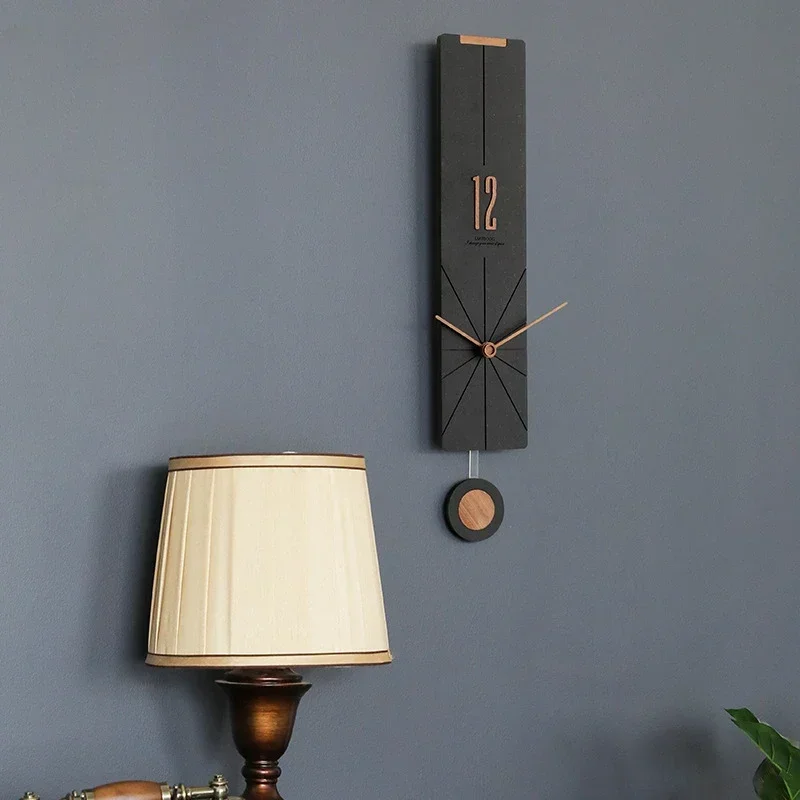 Horloges de luxe légères nordi - Lighting Home Decor Wall Clocks avis et prix