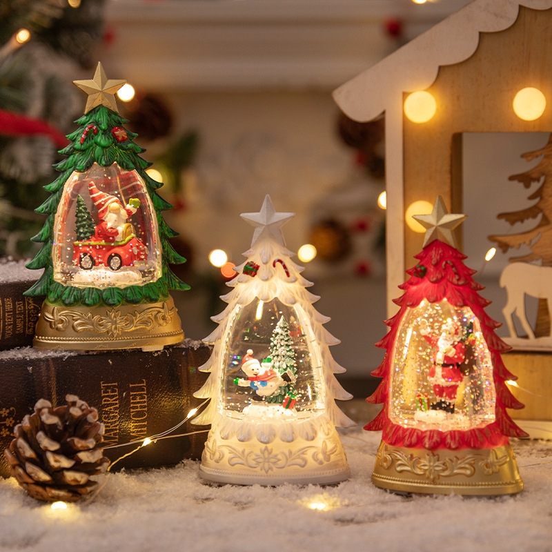 Lampe globe à neige de Noël LE - Lighting Effect Home Decor avis et prix