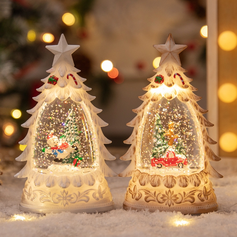 Lampe globe à neige de Noël LE - Lighting Effect Home Decor avis et prix