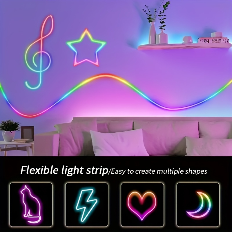Bande lumineuse néon flexible  - Lighting Effect Home Decor avis et prix