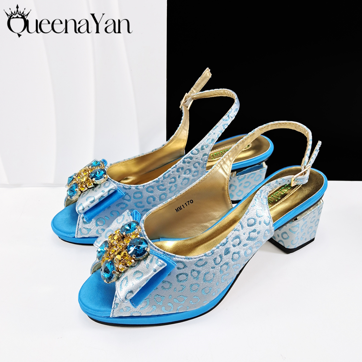 Queena Yan bleu clair élégant  - Lighting Decor For Wedding avis et prix