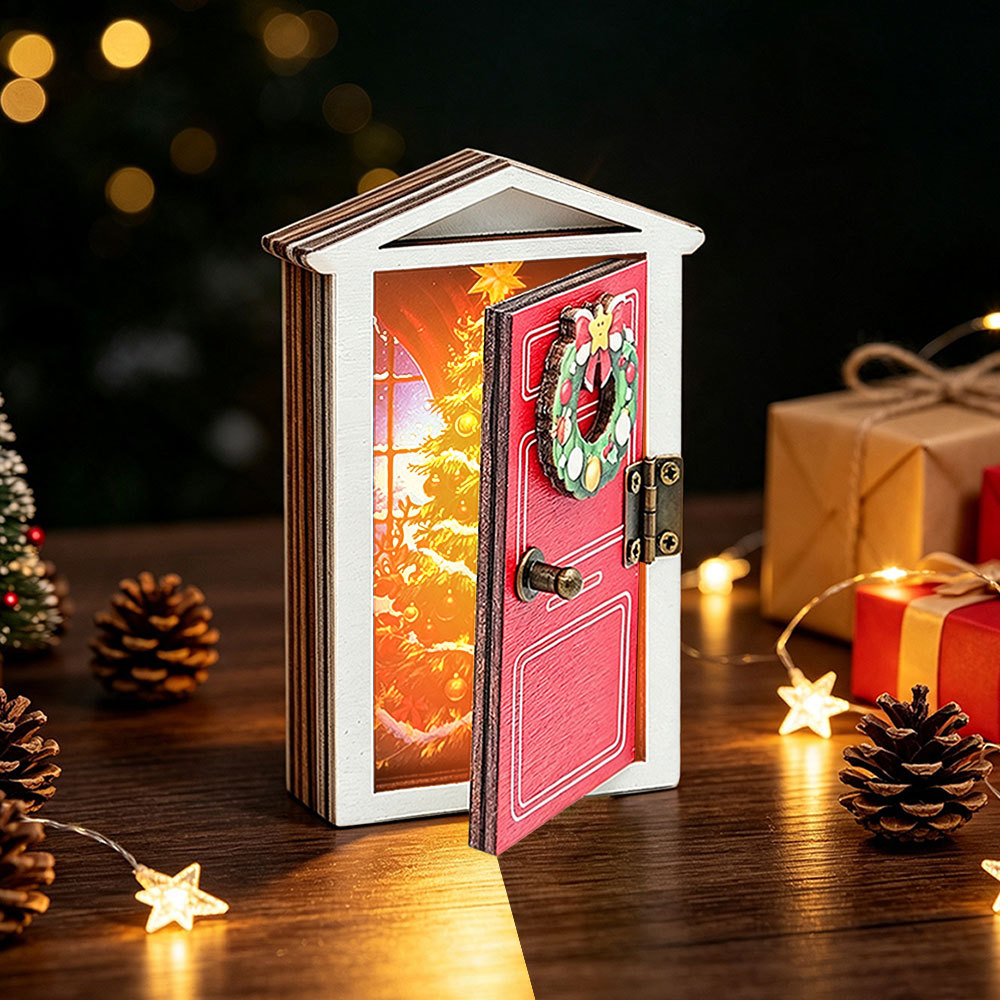 Autocollants lumineux en bois  - Santa'S Elves Holiday Lighting & Decor Llc avis et prix