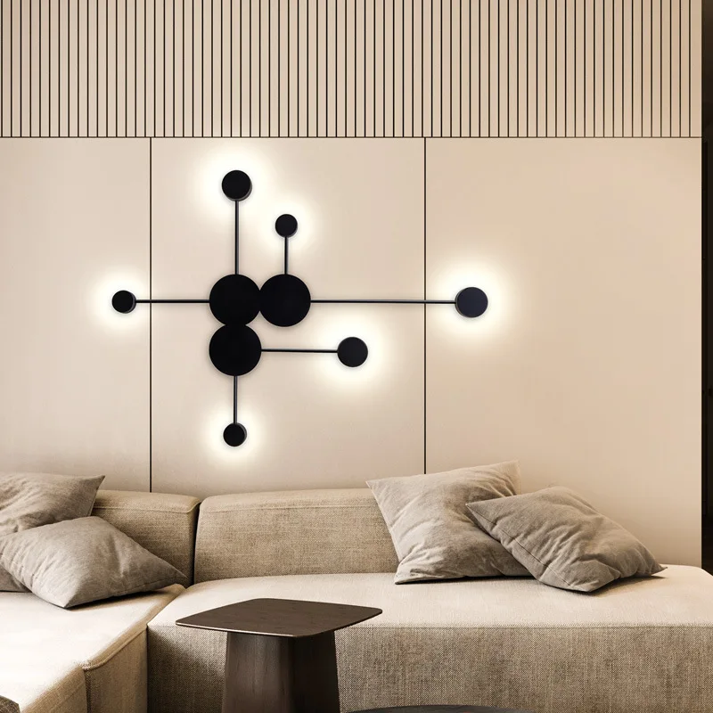Applique murale LED moderne po - Lighting Home Decor Wall Clocks avis et prix
