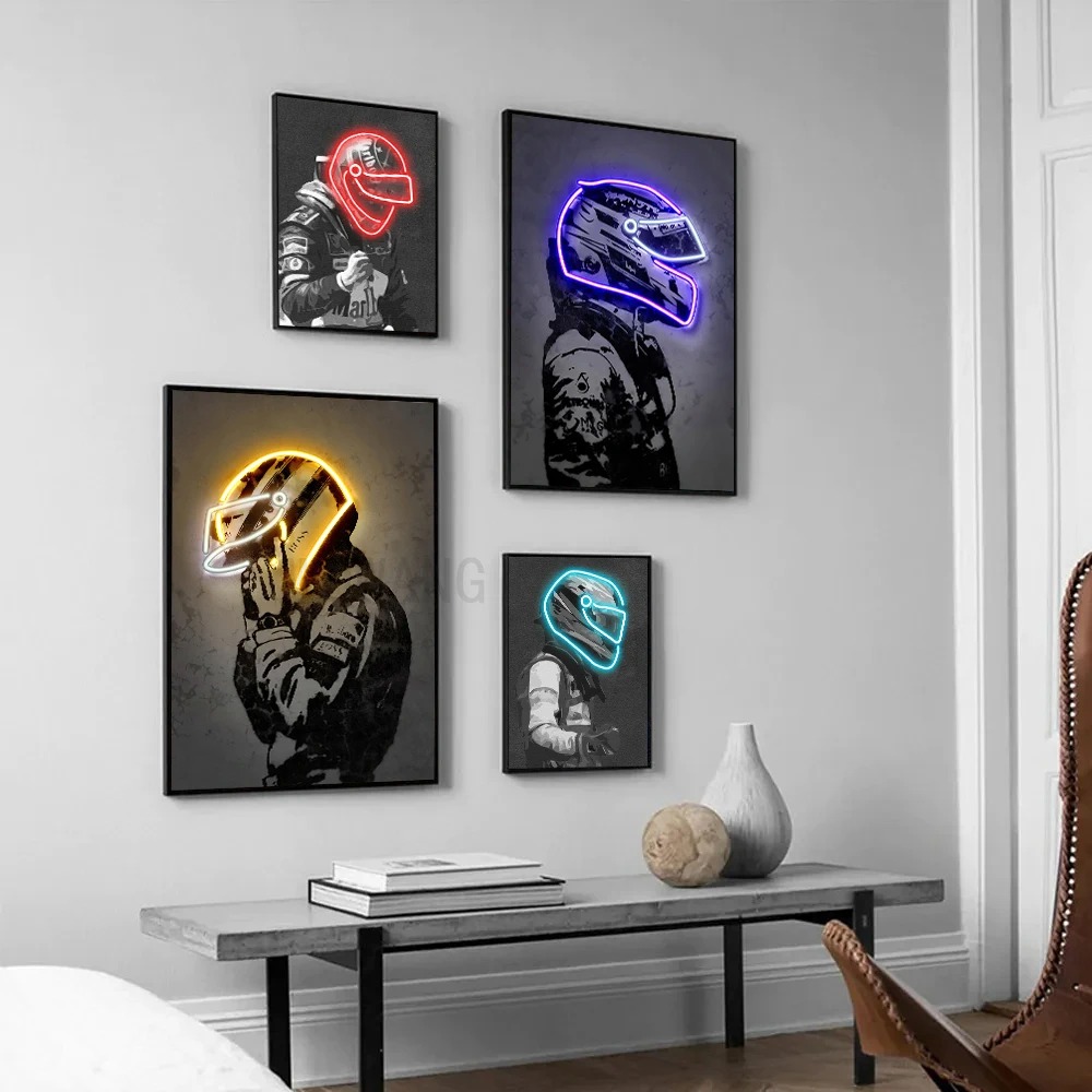 Affiche Murale Effet Néon Rétr - Lighting Effect Home Decor avis et prix