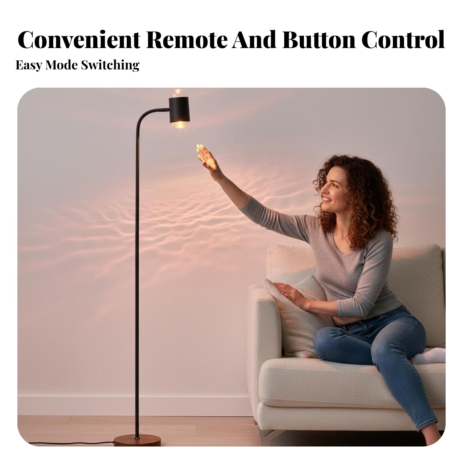 Lampe de sol à effet d'ondulat - Sunset Lamp Projection avis et prix