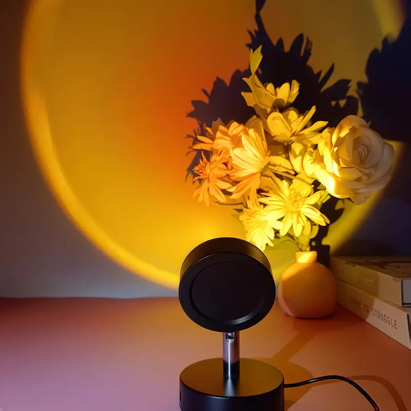 Lampe d'ambiance coucher de so - Sunset Lamp Projection avis et prix