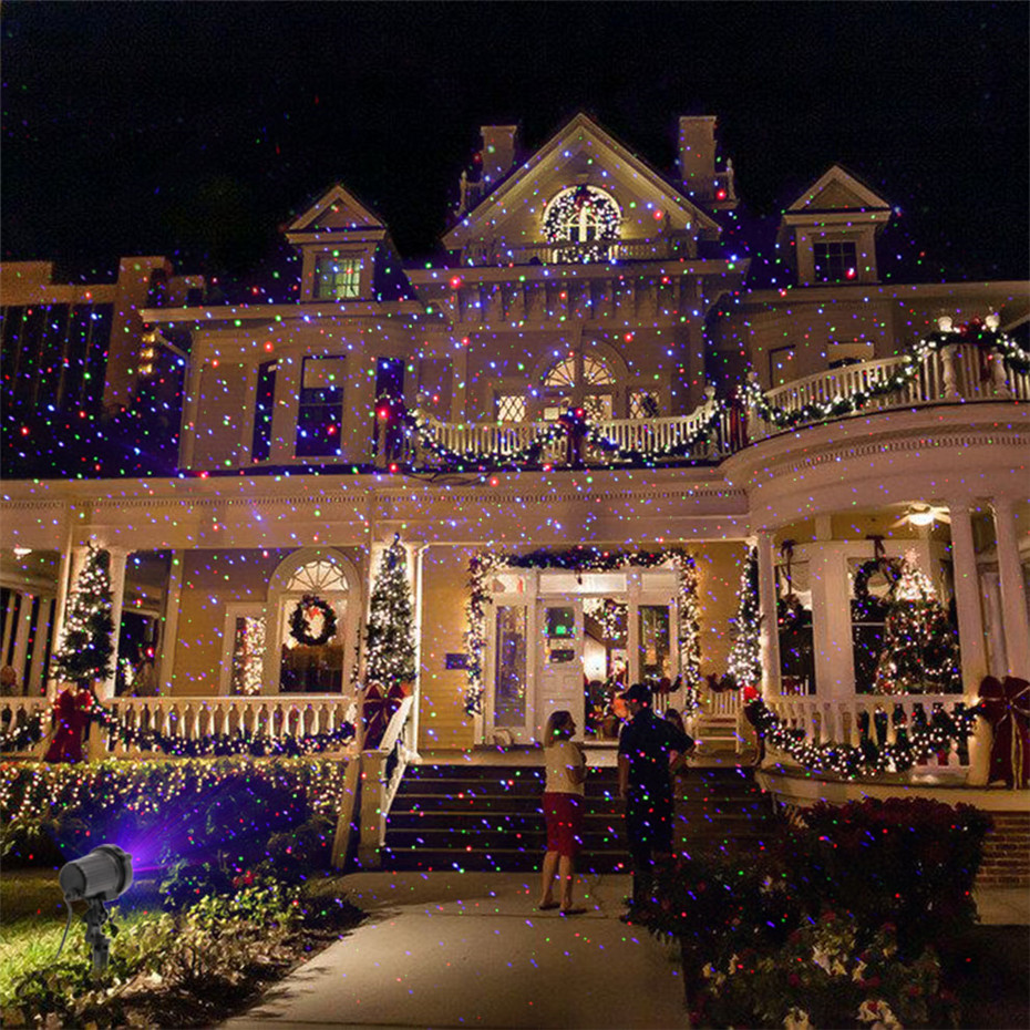 Projecteur Laser de noël en fo - Lighting Effect Home Decor avis et prix