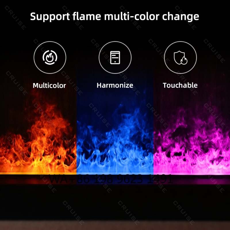 Cheminée à vapeur 3D avec télé - Lighting Decor For Wedding avis et prix