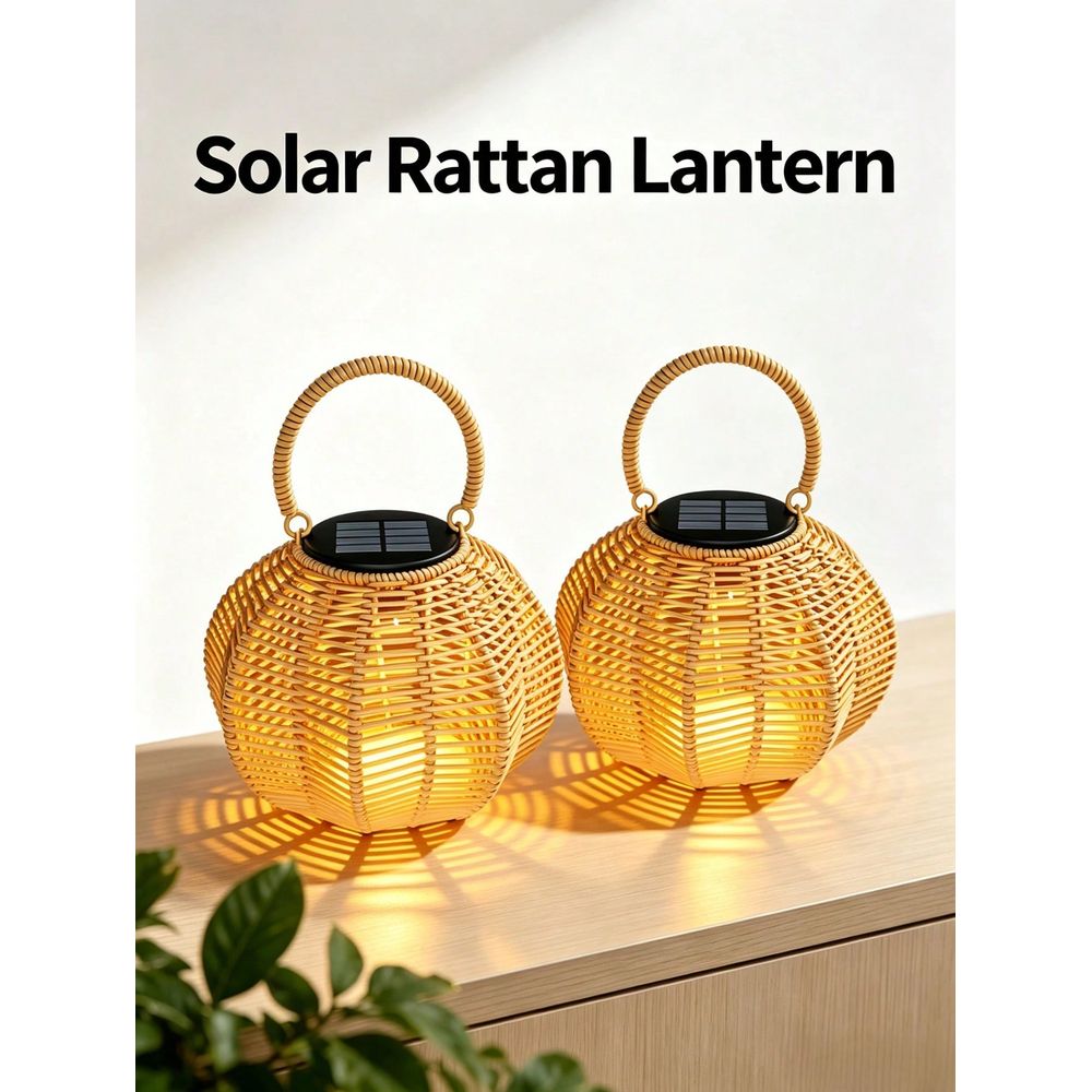 Lampe solaire en rotin pour la - Outdoor Lighting Wedding Decor avis et prix