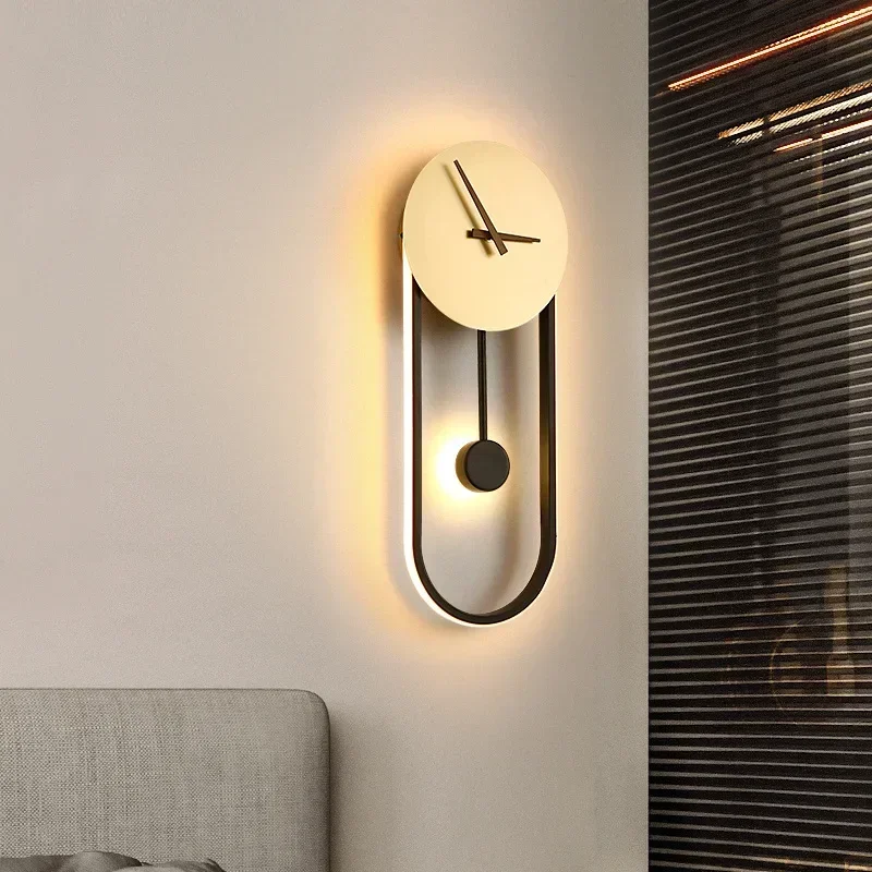 Applique murale LED moderne av - Lighting Home Decor Wall Clocks avis et prix