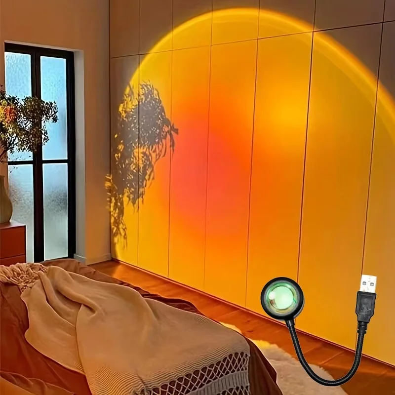 Mini lampe de coucher de solei - Sunset Lamp Projection avis et prix