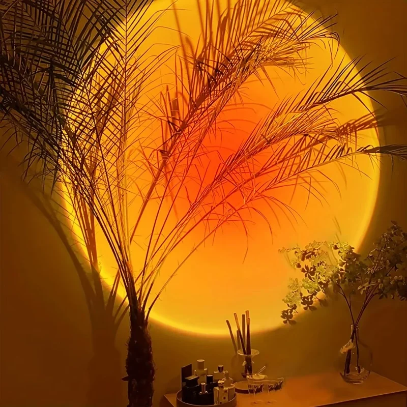 Mini lampe de coucher de solei - Sunset Lamp Projection avis et prix
