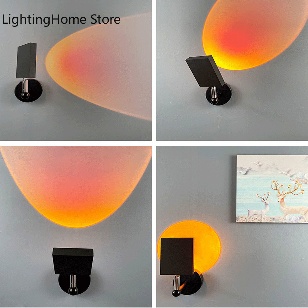 Applique murale rouge avec Pro - Sunset Lamp Projection avis et prix