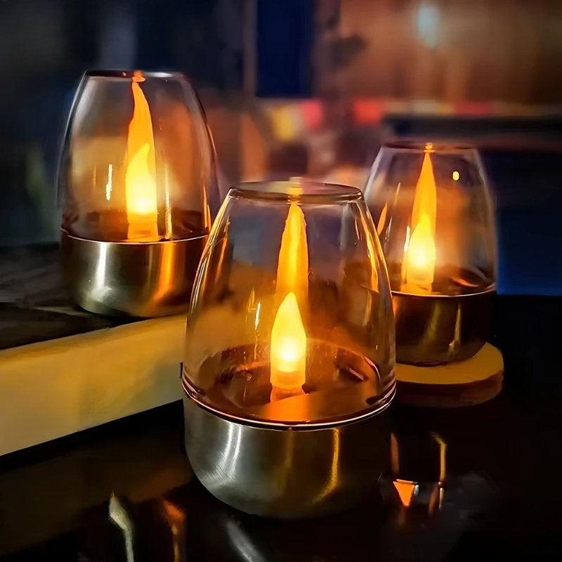 Bougies solaires LED sans flam - Outdoor Lighting Wedding Decor avis et prix