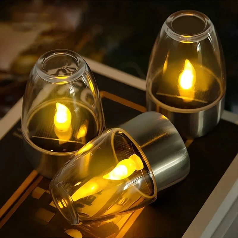 Bougies solaires LED sans flam - Outdoor Lighting Wedding Decor avis et prix